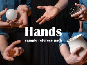 Hands - Photo reference - Male