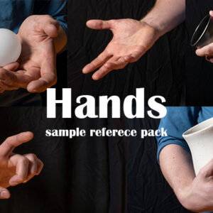 Hands - Photo reference - Male