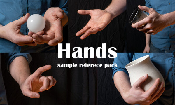 Hands - Photo reference - Male