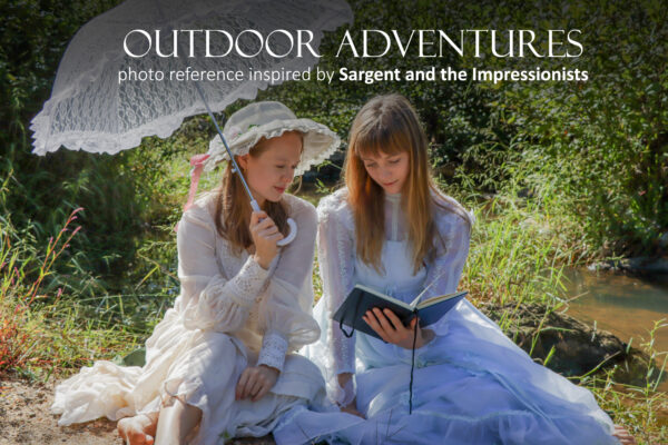 Outdoor adventures: photo reference inspired by Sargent and the Impressionists - Image 6
