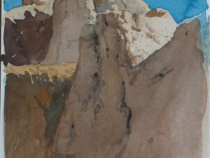 The Badlands - South Dakota plein air
